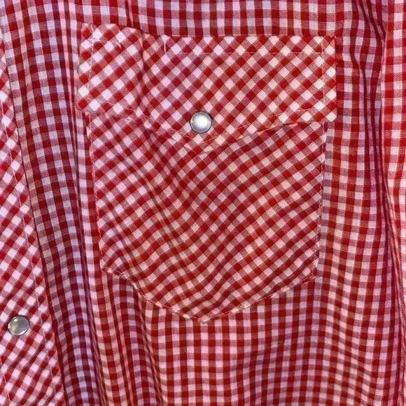 Youngbloods Authentic Western gingham pearl snap shirt - Picture 3 of 8